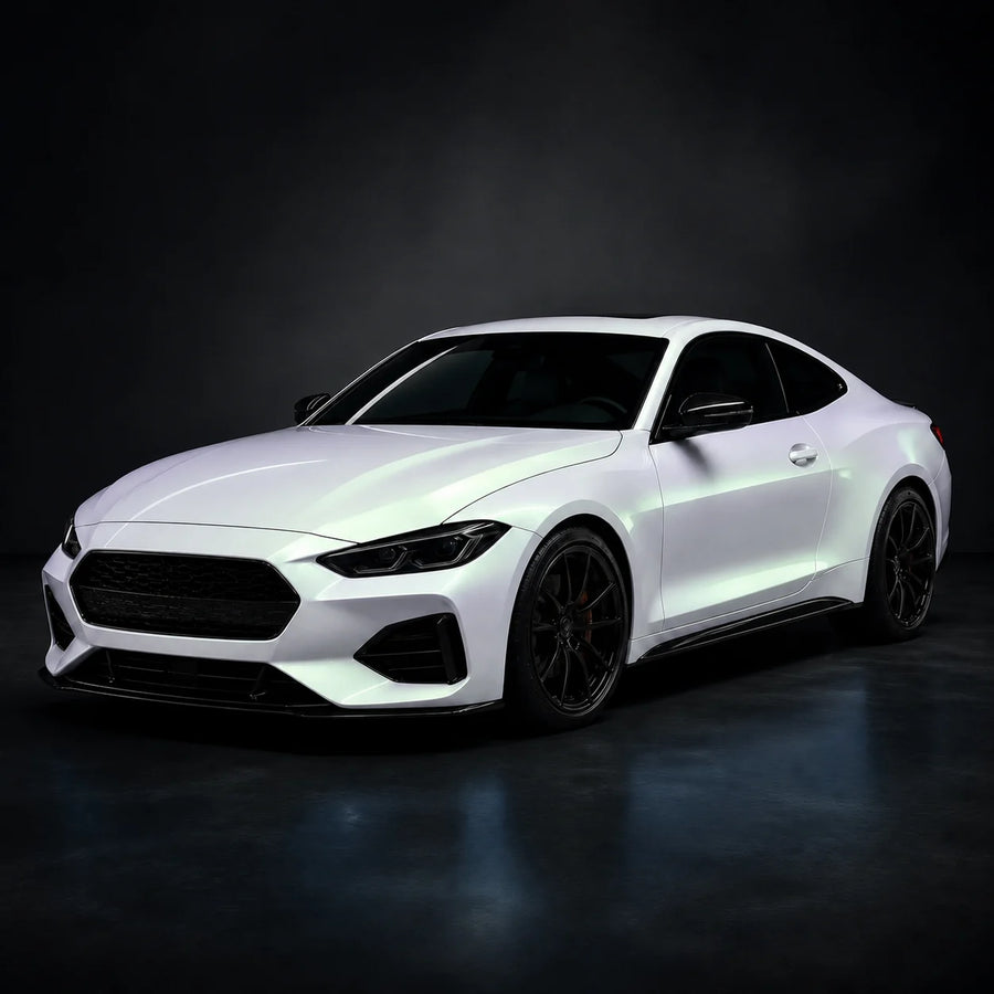 VORLUX Matte Aurora White TPU Color PPF – TPU-0001-MS – 1.52 m × 15 m Full Roll vehicle colour visualisation