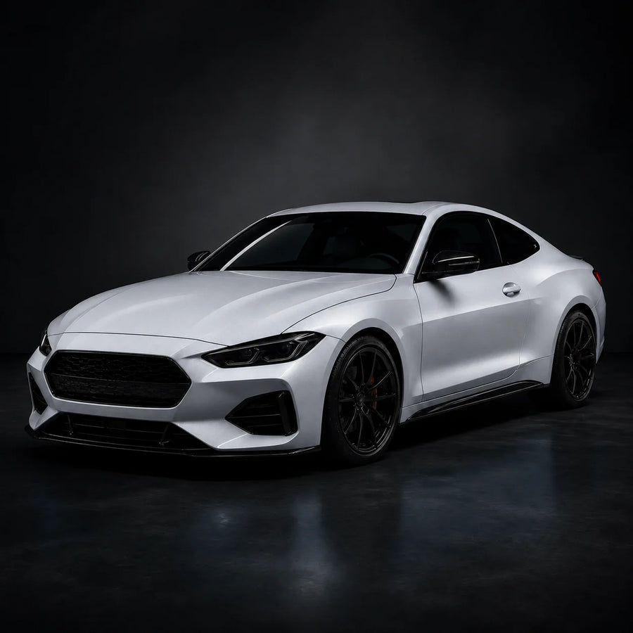 VORLUX Matte Metallic Aluminum Silver TPU Color PPF – TPU-0016-MS – 1.52 m × 15 m Full Roll vehicle colour visualisation
