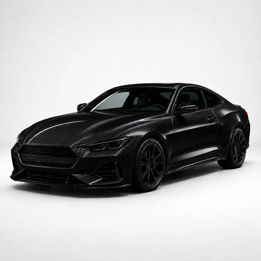 VORLUX Black Carbon TPU Color PPF – TPU-0046-CF – 1.52 m × 15 m Full Roll vehicle colour visualisation