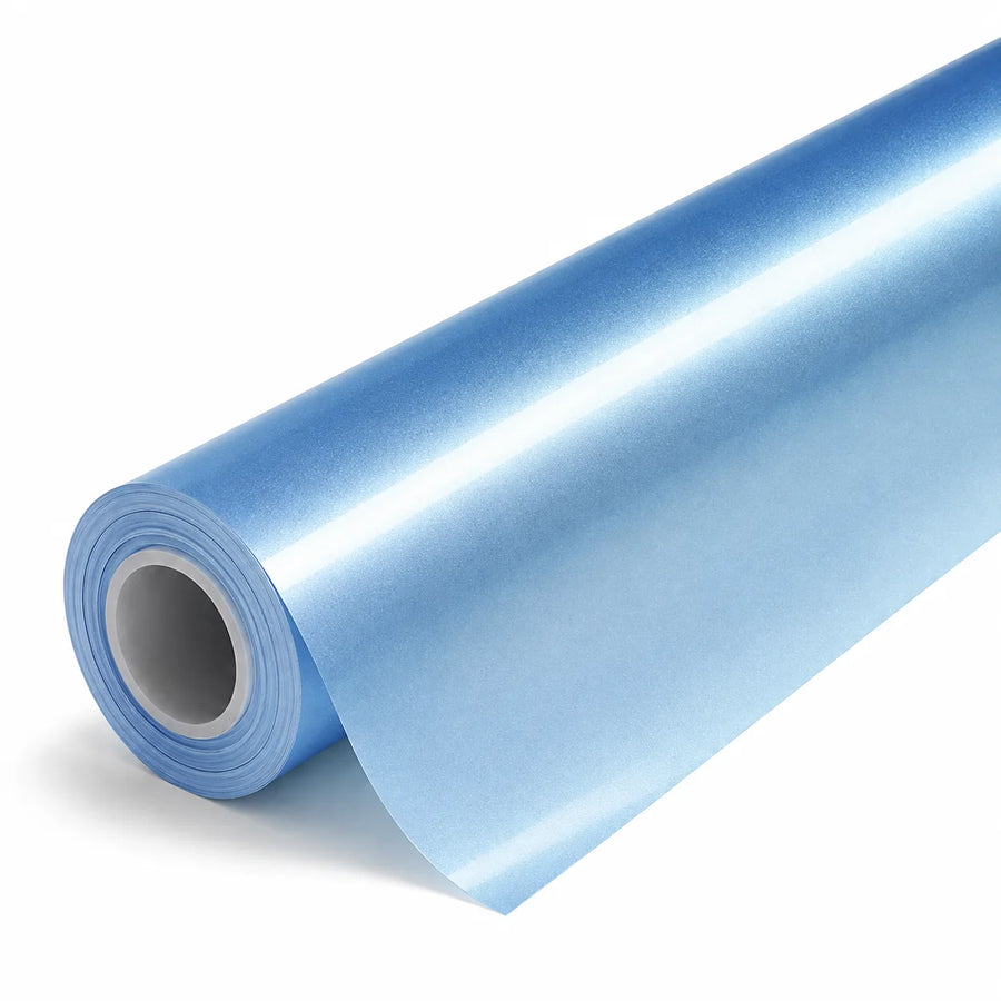 VORLUX Tesla Glacier Blue TPU Color PPF – TPU-0074-HD – 1.52 m × 15 m Full Roll film roll