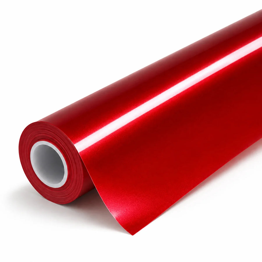 VORLUX Wildfire Scarlet Vinyl Wrap Film – 1.52 m × 15 m Full Roll film roll