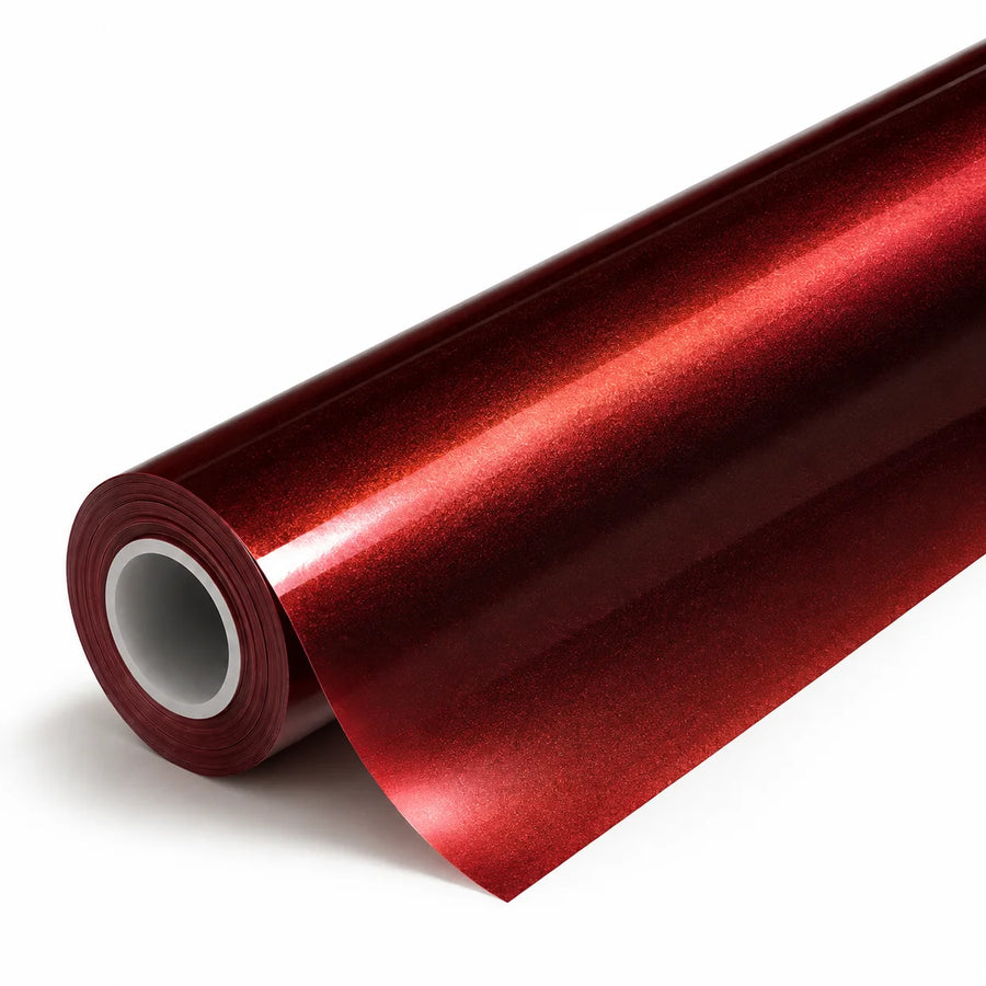 VORLUX Brocade Red Vinyl Wrap Film – 1.52 m × 15 m Full Roll film roll