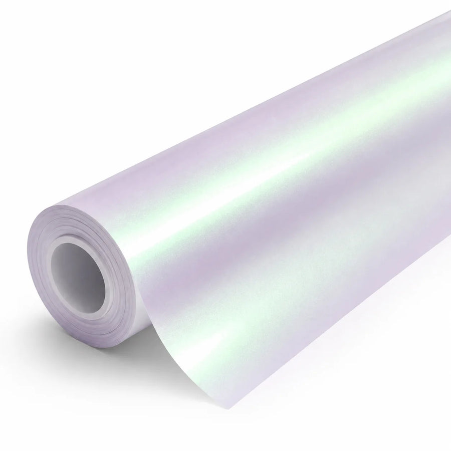 VORLUX Aurora White Vinyl Wrap Film – 1.52 m × 15 m Full Roll film roll