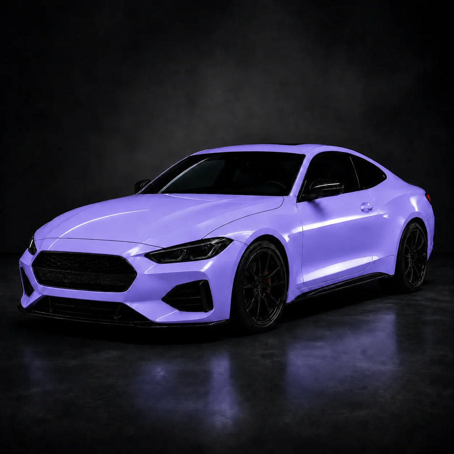 VORLUX Mist Lavender Vinyl Wrap Film – 1.52 m × 15 m Full Roll vehicle colour visualisation