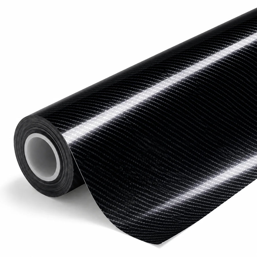 VORLUX Black Carbon TPU Color PPF – TPU-0046-CF – 1.52 m × 15 m Full Roll film roll