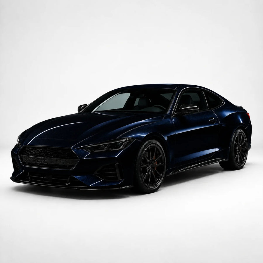 VORLUX Azurite Black TPU Color PPF – TPU-0078-HD – 1.52 m × 15 m Full Roll vehicle colour visualisation