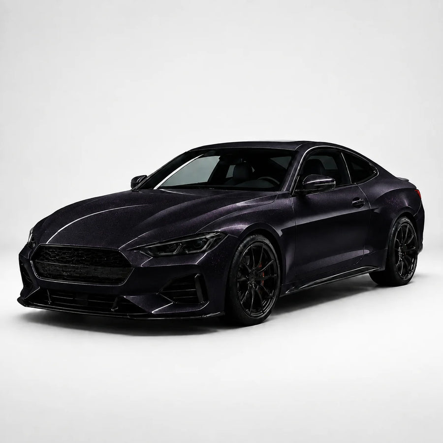 VORLUX Starry Phantom Grey Vinyl Wrap Film – 1.52 m × 15 m Full Roll vehicle colour visualisation