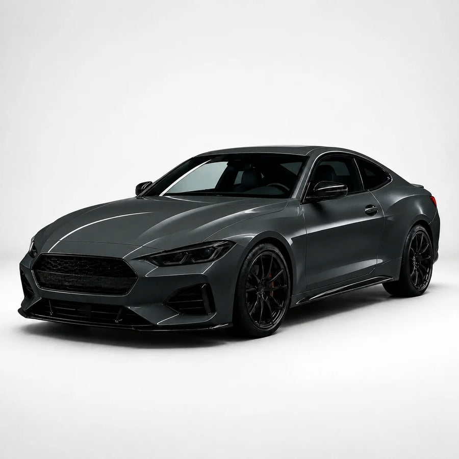 VORLUX Arabic Grey Vinyl Wrap Film – 1.52 m × 15 m Full Roll vehicle colour visualisation