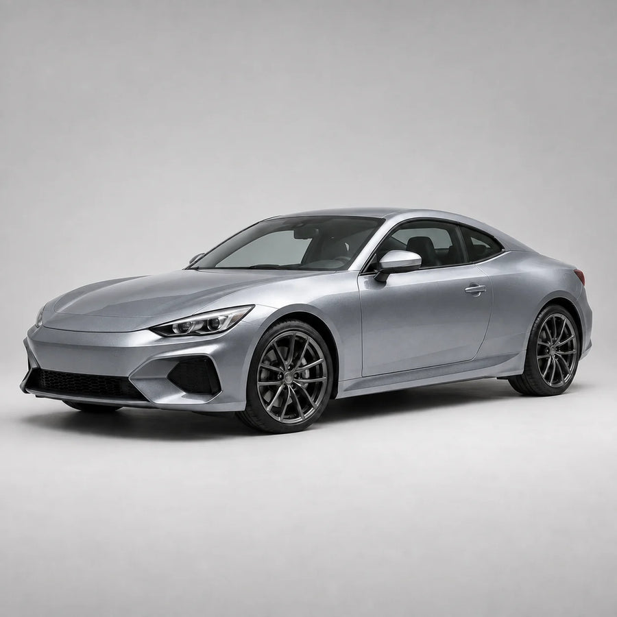 VORLUX Brooklyn Grey Vinyl Wrap Film – 1.52 m × 15 m Full Roll vehicle colour visualisation