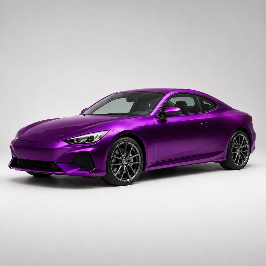 VORLUX Audi-RS Grape Purple Vinyl Wrap Film – 1.52 m × 15 m Full Roll vehicle colour visualisation