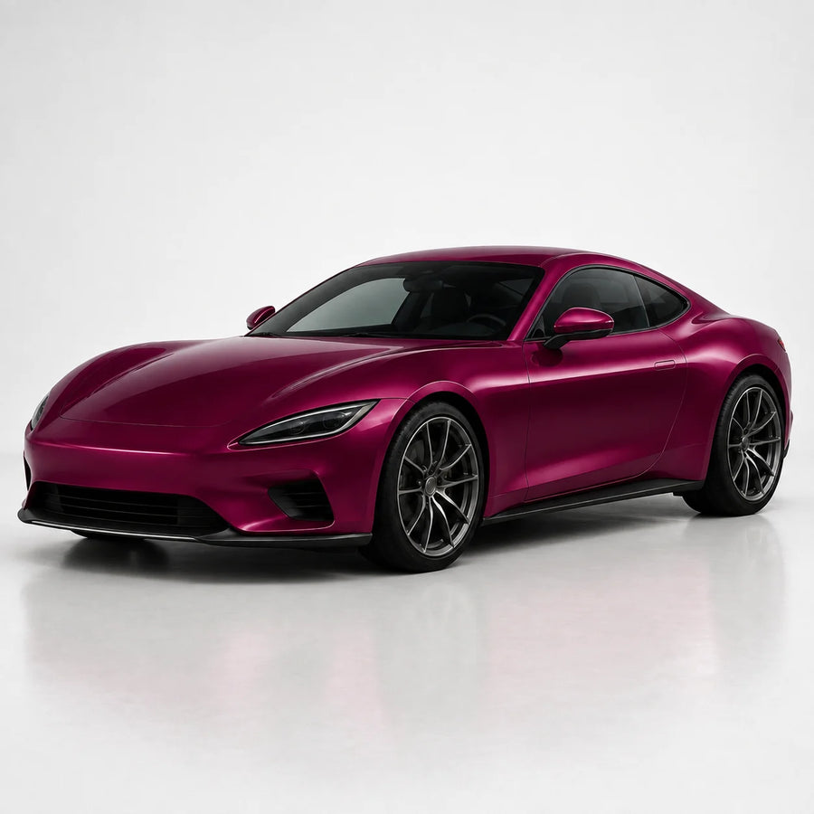 VORLUX Ruby Star TPU Color PPF – TPU-0167-HD – 1.52 m × 15 m Full Roll vehicle colour visualisation