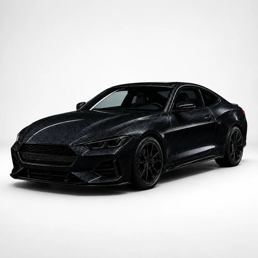 VORLUX Metallic Black TPU Color PPF – TPU-0306-HD – 1.52 m × 15 m Full Roll vehicle colour visualisation