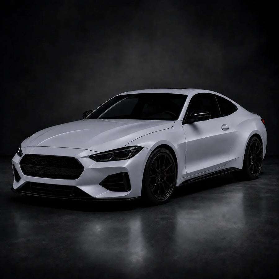 VORLUX Matte Ash Vinyl Wrap Film – 1.52 m × 15 m Full Roll vehicle colour visualisation