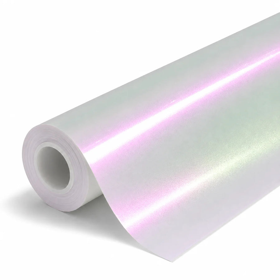 VORLUX White Iridescent Red Vinyl Wrap Film – 1.52 m × 15 m Full Roll film roll