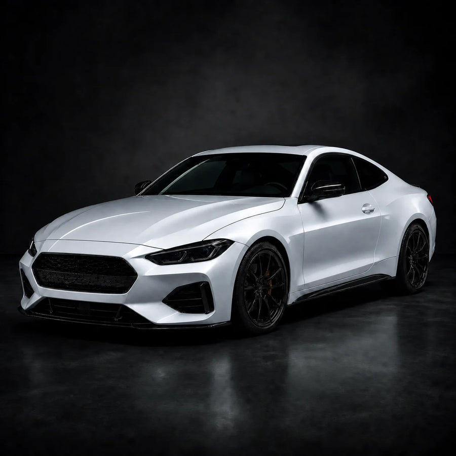 VORLUX Alexander Silver Vinyl Wrap Film – 1.52 m × 15 m Full Roll vehicle colour visualisation