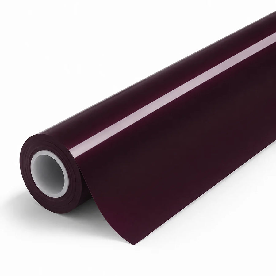 VORLUX Porsche Burgundy Vinyl Wrap Film – 1.52 m × 15 m Full Roll film roll