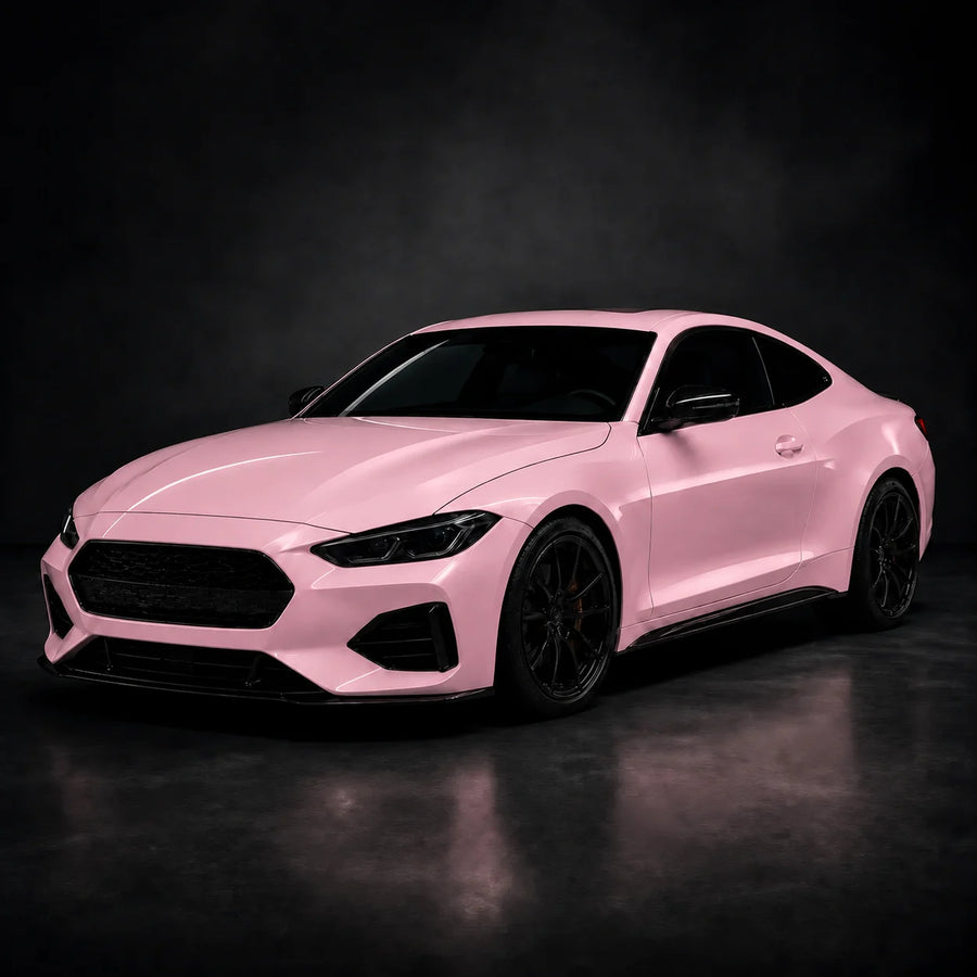 VORLUX Shell Pink TPU Color PPF – TPU-0497-HD – 1.52 m × 15 m Full Roll vehicle colour visualisation