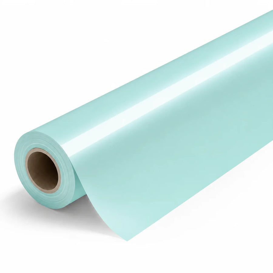 VORLUX Satin Glacier Blue Vinyl Wrap Film – 1.52 m × 15 m Full Roll film roll
