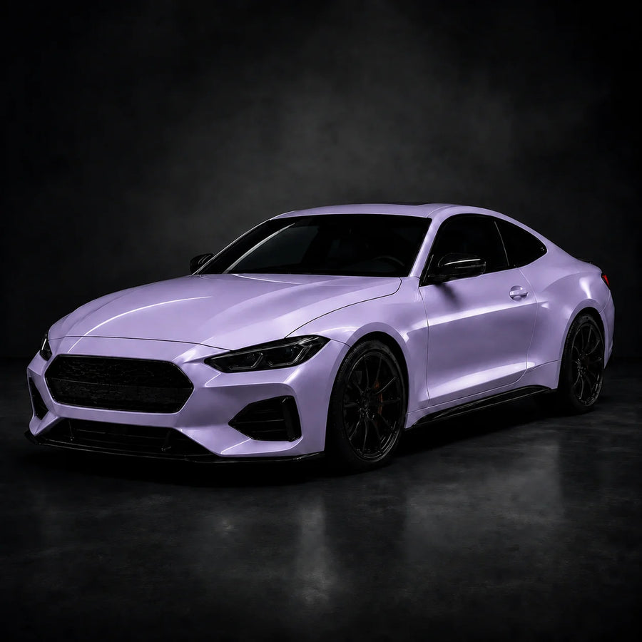 VORLUX Aquamarine Purple Vinyl Wrap Film – 1.52 m × 15 m Full Roll vehicle colour visualisation