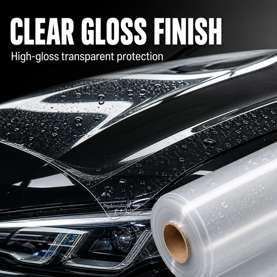 VORLUX Ultra Clear Gloss PPF – 1.52 m × 15 m Full Roll vehicle colour visualisation